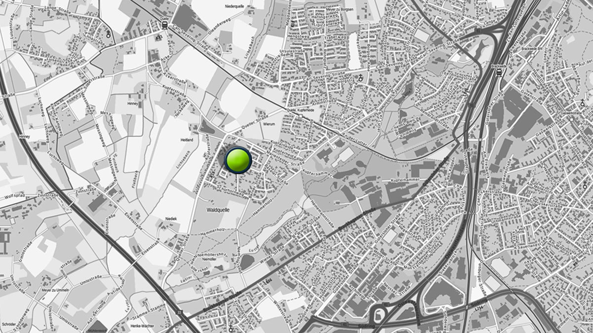 Normale Kartenansicht