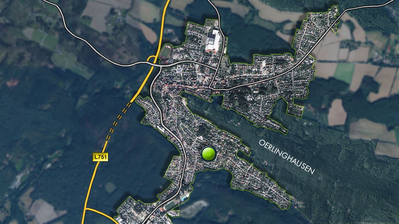 Lageplan Oerlinghausen