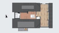 Grundriss Spitzboden