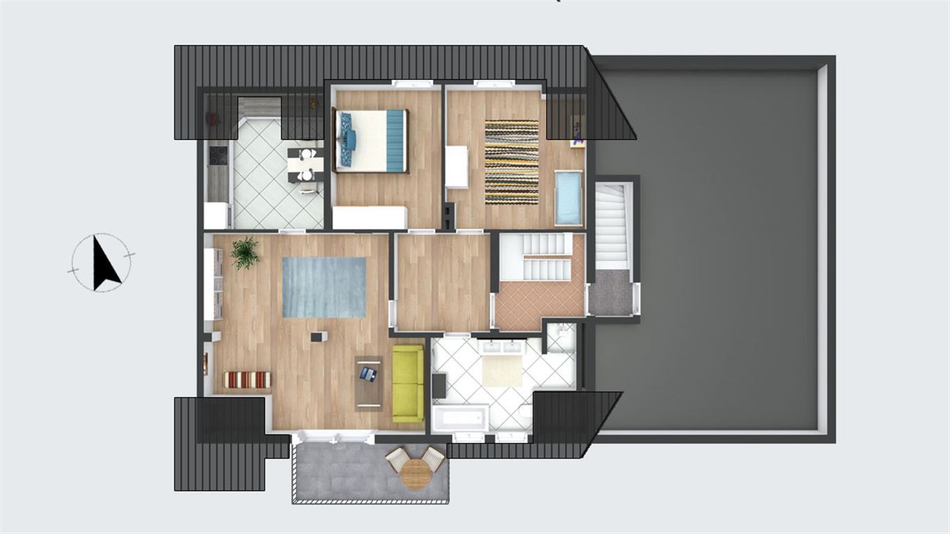 Grundriss Dachgeschoss