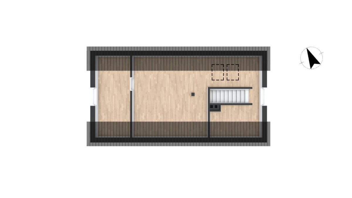 Grundriss Bodenraum