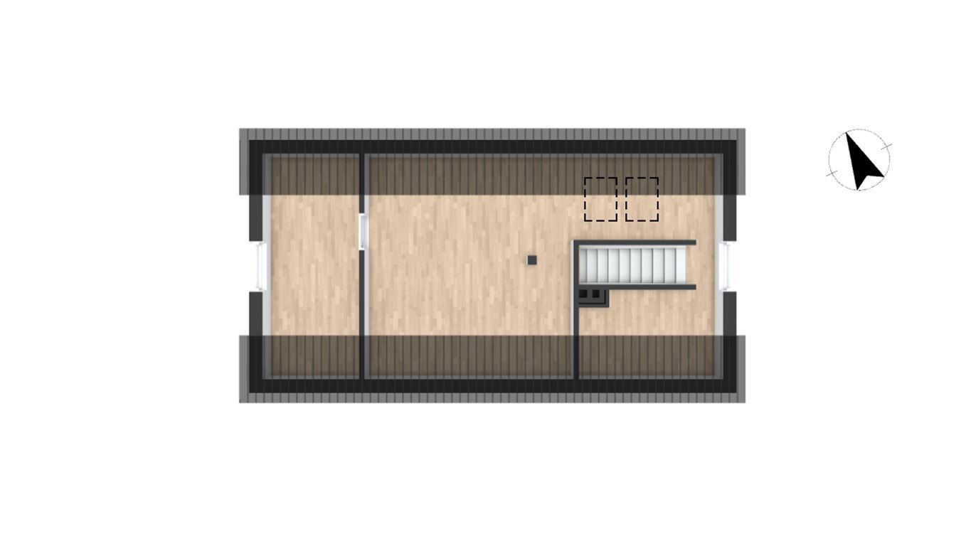 Grundriss Bodenraum