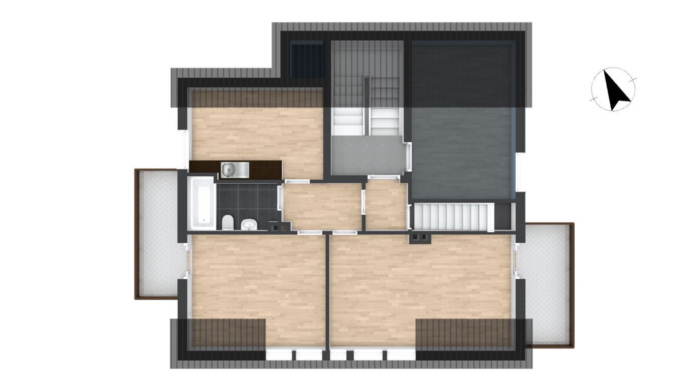 Grundriss Dachgeschoss
